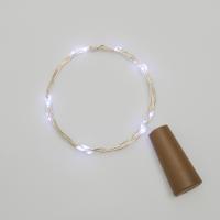 купить Гирлянда нить 2м белый 20свд IP20 медный провод Роса с пробкой 3хLR44 в Кирове Гирлянда нить 2м белый 20свд IP20 медный провод Роса с пробкой 3хLR44