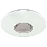 купить Светильник настенно-потолочный свд 72Вт 3000-6400К 5040лм круг белый пульт ДУ музыкальн. RGB подсв в Кирове Светильник настенно-потолочный свд 72Вт 3000-6400К 5040лм круг белый пульт ДУ музыкальн. RGB подсв