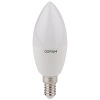 купить Лампа свд 220В E14 5Вт 4000К 470лм свеча B35 матовая Osram в Кирове Лампа свд 220В E14 5Вт 4000К 470лм свеча B35 матовая Osram