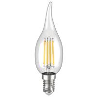купить Лампа свд 220В E14 7Вт 3000К 840лм свеча на ветру CB35 прозрачная IEK  в Кирове Лампа свд 220В E14 7Вт 3000К 840лм свеча на ветру CB35 прозрачная IEK