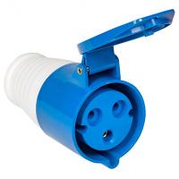 Розетка силовая переносная 16А 2P+PE IP44 213 EKF 