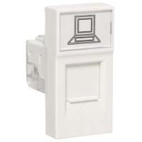 купить С-лайн белый розетка RJ45 кабель-канал 1-ая 1мод EKF в Кирове С-лайн белый розетка RJ45 кабель-канал 1-ая 1мод EKF
