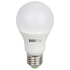 Лампа свд 220В E27 15Вт стандарт матовая растения Jazzway