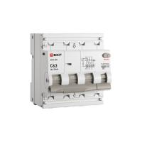 купить Дифавтомат 4Р 63А C тип AC 30мА 6кА 4мод АВДТ-63N EKF PROxima в Кирове Дифавтомат 4Р 63А C тип AC 30мА 6кА 4мод АВДТ-63N EKF PROxima