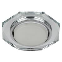 купить Светильник точечный GX53 многогранник зеркальный встраиваемый  в Кирове Светильник точечный GX53 многогранник зеркальный встраиваемый