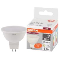 Лампа свд GU5.3 5Вт 3000К 400лм MR16 матовая  Osram LED Value
