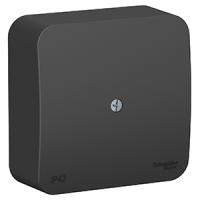 купить Коробка 75*75*30 квадрат антрацит IP42 Бланка ОП  в Кирове Коробка 75*75*30 квадрат антрацит IP42 Бланка ОП