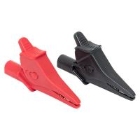 купить Зажим-крокодил 20А красный, черный пластик EKF Expert в Кирове Зажим-крокодил 20А красный, черный пластик EKF Expert