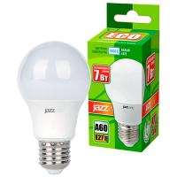 Лампа светодиодная 220В Е27 7Вт 4000К 610лм стандарт A60 матовая Jazzway 