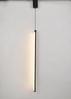 купить Светильник подвес свд 17Вт 3000К 855лм черный линейный вертикальный  в Кирове Светильник подвес свд 17Вт 3000К 855лм черный линейный вертикальный