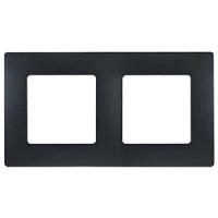 купить Этика антрацит рамка 2-ая универсально  в Кирове Этика антрацит рамка 2-ая универсально