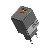 купить Устройство зарядное USB-A+USB-C  Rexant 35Вт черный в Кирове Устройство зарядное USB-A+USB-C  Rexant 35Вт черный