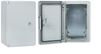 купить Корпус ЩМПп 400*300*165мм IP65 пластик серый PlexUp  в Кирове Корпус ЩМПп 400*300*165мм IP65 пластик серый PlexUp