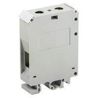 купить Зажим клеммный DIN-рейка 70мм2 250А серый IEK  в Кирове Зажим клеммный DIN-рейка 70мм2 250А серый IEK