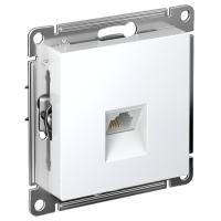 AtlasDesign белый розетка RJ11 скрытая 1-ая  