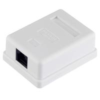 купить Рексант белый розетка RJ45 открытая 1-ая   в Кирове Рексант белый розетка RJ45 открытая 1-ая