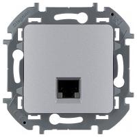 купить Инспириа алюминий розетка RJ45 8(8) скрытая 1-ая Cat6 UTP в Кирове Инспириа алюминий розетка RJ45 8(8) скрытая 1-ая Cat6 UTP