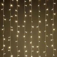 купить Гирлянда занавес 1,5*1,5м теплый белый 368свд IP20 прозрачный провод (до 8мод) в Кирове Гирлянда занавес 1,5*1,5м теплый белый 368свд IP20 прозрачный провод (до 8мод)