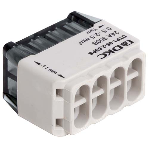 купить Клемма 8*2,5мм2 компактная серый DKC 2 шт в Кирове Клемма 8*2,5мм2 компактная серый DKC 2 шт