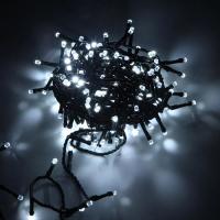 купить Гирлянда нить 12м белый 120свд с контроллером IP20 зеленый провод 8 режимов в Кирове Гирлянда нить 12м белый 120свд с контроллером IP20 зеленый провод 8 режимов