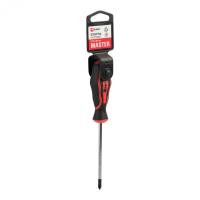 купить Отвертка крестовая PH1 100мм EKF Master в Кирове Отвертка крестовая PH1 100мм EKF Master