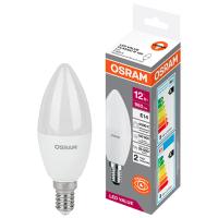 купить Лампа свеча свд Е14 12Вт 4000К 800лм B75 матовая Osram LED Value в Кирове Лампа свеча свд Е14 12Вт 4000К 800лм B75 матовая Osram LED Value