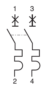 Автомат 2Р 63А C 6кА S9FN Systeme Electric Systeme9 