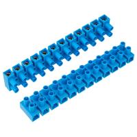 Клеммник ЗВИ 100А 12пар 40мм2 синий Rexant 