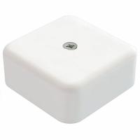 купить Коробка 50*50*20 квадрат белый IP40 без клеммников PlexUp в Кирове Коробка 50*50*20 квадрат белый IP40 без клеммников PlexUp