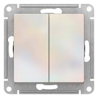 купить Атлас жемчуг выключатель 2кл скрытая 10А IP20  в Кирове Атлас жемчуг выключатель 2кл скрытая 10А IP20