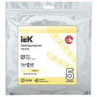 купить Лента свд 12В 14,4Вт/м 60свд/м 3000К 5050 IP65 IEK 5м в Кирове Лента свд 12В 14,4Вт/м 60свд/м 3000К 5050 IP65 IEK 5м