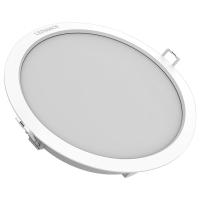 Даунлайт свд ДЛ-165 круг 13Вт 6500К 1235лм белый IP44 DL G2 Ledvance пластик