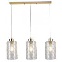 Светильник подвесной (люстра) 3*40Вт E27 золото 