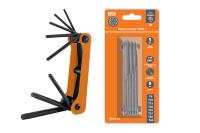 купить Набор ключей шестигранных 8 предметовТ9-Т40 TORX TDM раскладной в Кирове Набор ключей шестигранных 8 предметовТ9-Т40 TORX TDM раскладной