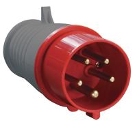 Вилка силовая переносная 16А 3P+PE+N IP44 ССИ-015 IEK