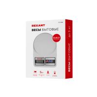 купить Весы кухонные электронные 5кг REXANT пластик 2*LR6 в Кирове Весы кухонные электронные 5кг REXANT пластик 2*LR6