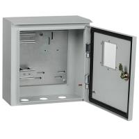 купить Корпус ЩУ-1/1-0 310*300*150мм серый IP66 IEK в Кирове Корпус ЩУ-1/1-0 310*300*150мм серый IP66 IEK