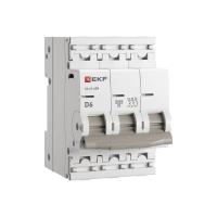 купить Автомат 3Р 6А D 4,5кА ВА47-63N EKF PROxima  в Кирове Автомат 3Р 6А D 4,5кА ВА47-63N EKF PROxima