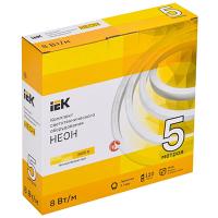 купить Неон 220В 8Вт/м 120свд/м 3000К 2835 IP65 IEK комплект 5 м в Кирове Неон 220В 8Вт/м 120свд/м 3000К 2835 IP65 IEK комплект 5 м