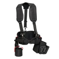 купить Сумка-пояс монтажника ткань 270*180*380мм EKF разгр.ремни в Кирове Сумка-пояс монтажника ткань 270*180*380мм EKF разгр.ремни