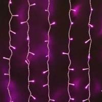 купить Гирлянда занавес 1,5*1,5м фиолетовый 368свд IP20 прозрачный провод (до 8мод) в Кирове Гирлянда занавес 1,5*1,5м фиолетовый 368свд IP20 прозрачный провод (до 8мод)