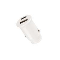 купить Автозарядка в прикуриватель USB-A+USB-C 2,4А белый Rexant в Кирове Автозарядка в прикуриватель USB-A+USB-C 2,4А белый Rexant