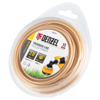 купить Леска для триммеров 2,0мм*15м круглая Denzel ALUFLEX армированная алюминием в Кирове Леска для триммеров 2,0мм*15м круглая Denzel ALUFLEX армированная алюминием