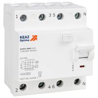 Выключатель дифференциальный (УЗО) 4Р 40А 30мА AC 4,5кА DM63 КЭАЗ