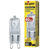купить Лампа галогенная G9 60Вт 630лм прозрачная Navigator в Кирове Лампа галогенная G9 60Вт 630лм прозрачная Navigator