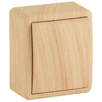 купить Эксперт сосна переключатель 1кл открытая 10А IP20  в Кирове Эксперт сосна переключатель 1кл открытая 10А IP20