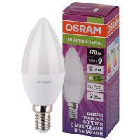 Лампа свеча свд Е14 5,5Вт 4000К 470лм В37 матовая Osram АБ