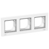 купить Атлас белый рамка 3-ая универсально IP44 в Кирове Атлас белый рамка 3-ая универсально IP44