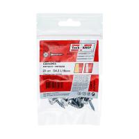 купить Саморез прессшайба острый 4,2*16мм белый 20шт в Кирове Саморез прессшайба острый 4,2*16мм белый 20шт