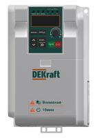 купить Преобразователь частоты 2,2-3,7кВт 3ф 380В DEKV060 DEKraft с торм. модулем в Кирове Преобразователь частоты 2,2-3,7кВт 3ф 380В DEKV060 DEKraft с торм. модулем